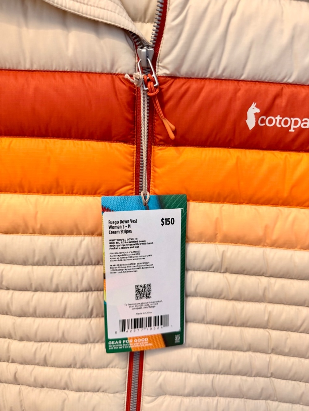Cotopaxi women’s vest - Picture 3 of 5